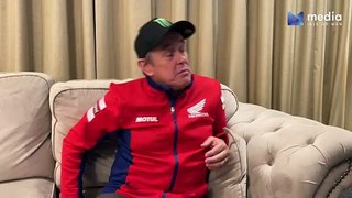 Isle of Man TT legend John McGuinness talks about Honda Racing team-mate Nathan Harrison