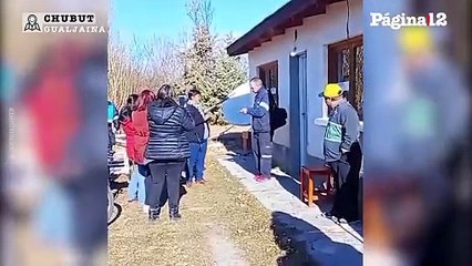 Chubut: La despedida del empleado de Correo Argentino de Gualjaina