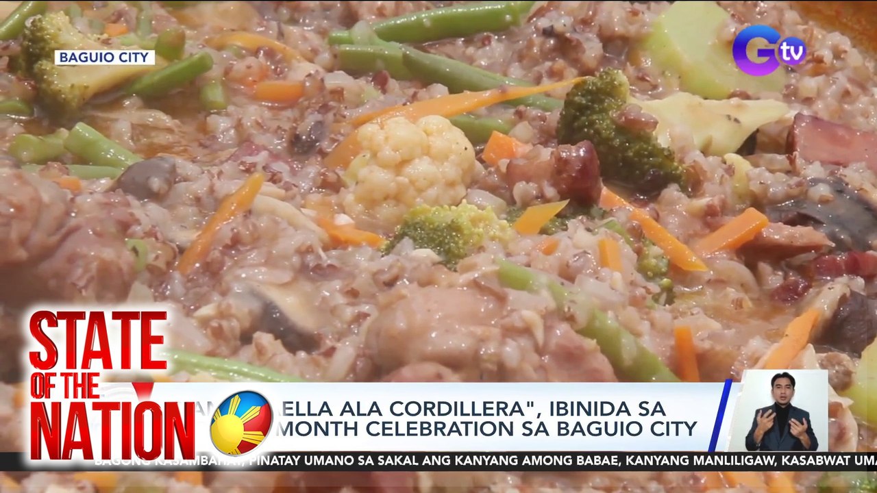 Giant "Paella Ala Cordillera", ibinida sa Farmers Month Celebration sa Baguio City | SONA