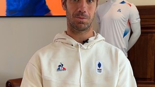 Richard Gasquet s'essaie au jeu de paume