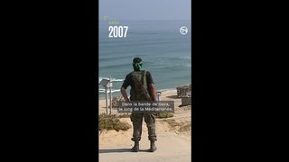 Gaza, 2007 : les brigades Al-Qassam contrôlent le territoire bloqué par Israël