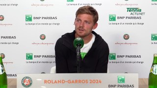 Tennis - Roland-Garros 2024 - David Goffin : 