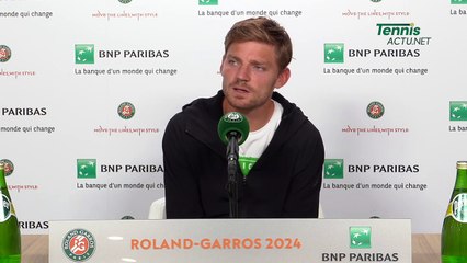 Tennis - Roland-Garros 2024 - David Goffin : "I didn’t think it would create as much buzz as I said”