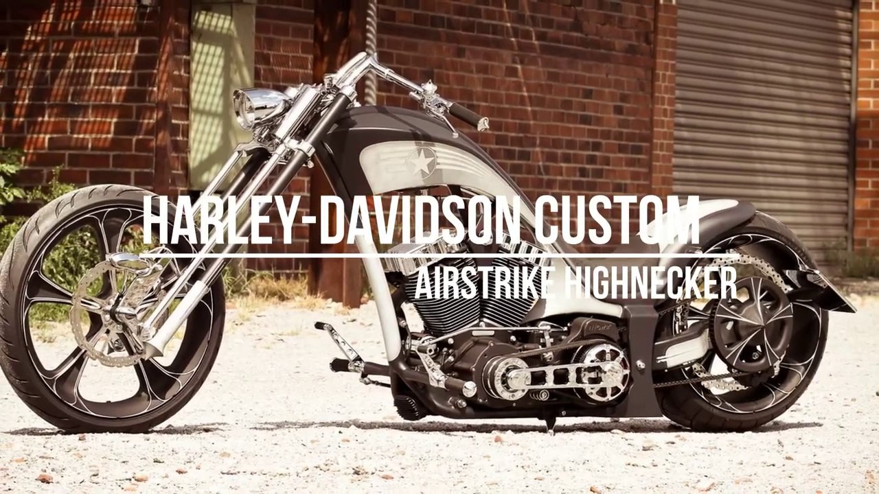Harley-Davidson Custom: AIRSTRIKE HIGHNECKER * A&T Design