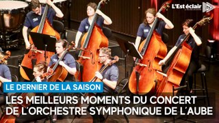 Revivez le dernier concert de la saison de l’Orchestre symphonique de l’Aube