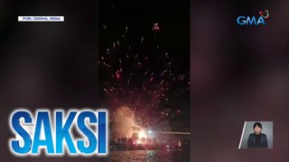 Tumpok ng mga paputok, sumabog sa gitna ng mga deboto; 3 patay | Saksi