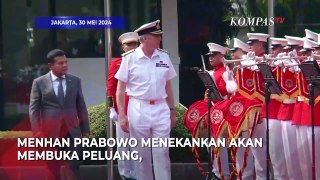 Prabowo Terima Kunjungan Panglima Angkatan Bersenjata Inggris Tony Radakin, Bahas Hal Ini
