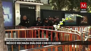 México rechaza diálogo con Ecuador: Alicia Bárcena