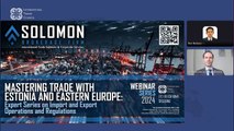 WEBINAR_ Mastering Trade with Estonia & Eastern Europe Expert Series on Import & Export