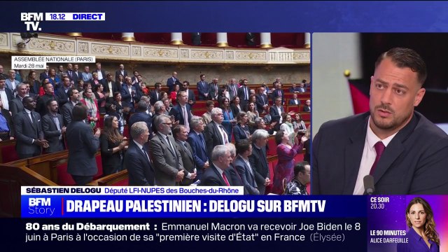Drapeau palestinien brandi à l'Assemblée: Sébastien Delogu annonce saisir la Cour européenne des droits de l'Homme pour dénoncer le deux poids, deux mesures de l'Assemblée