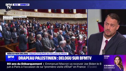 Drapeau palestinien brandi à l'Assemblée: Sébastien Delogu annonce saisir la Cour européenne des droits de l'Homme "pour dénoncer le deux poids, deux mesures de l'Assemblée"