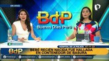 Abandonan a recién nacida en contenedor de basura: bebita casi se asfixia por estar dentro de bolsa