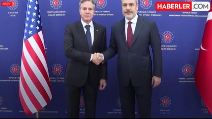 Bakan Fidan ile ABD Dışişleri Bakanı Blinken NATO zirvesinde görüştü