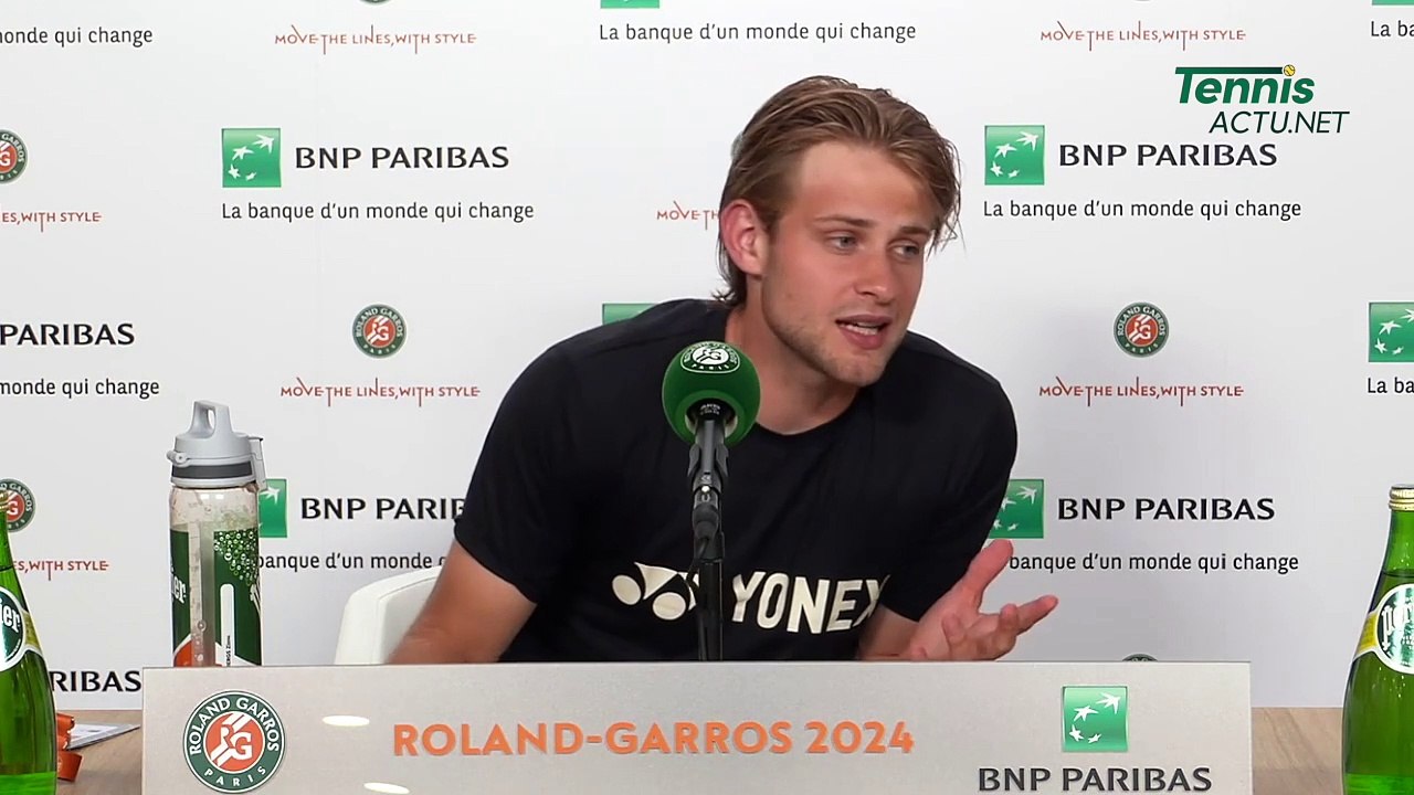 Tennis - Roland-Garros 2024 - Zizou Bergs : "Pourquoi je m'appelle Zizou ? Grâce au grand Zinédine Zidane"