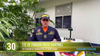 Casi una tonelada de marihuana fue incautada en el Pacífico colombiano