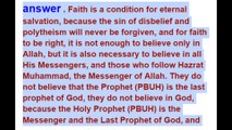 Faith and Salvation|salvation in islam|The relationship between faith and salvation