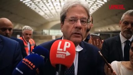 Download Video: Gentiloni: «A Torino lo stato di attuazione del Pnrr è incoraggiante. Tanti investimenti per la città»