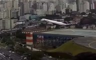 Brésil : un avion décolle in extremis en bout de piste