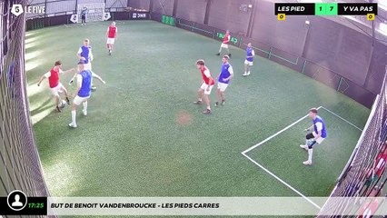 But de Benoit VANDENBROUCKE - LES PIEDS CARRES