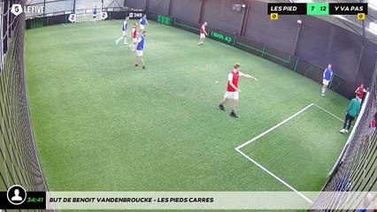 But de Benoit VANDENBROUCKE - LES PIEDS CARRES