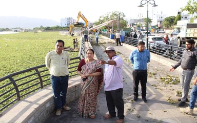 झील में गिरने से रोकेंगे नालों का पानी