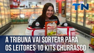 A Tribuna vai sortear para os leitores 10 kits churrasco de R$ 500 cada