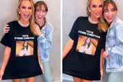 Video: Pukeutuneena vain T-paitaan, Amanda Holden pyytää ääniä Britain's Got Talent -kilpailijalle