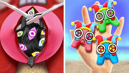 Alphabet Lore + Pomni = ❤️  *EXTREME Hide And Seek In Digital Circus*