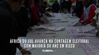 África do Sul avança na contagem eleitoral com maioria do ANC em risco