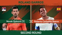 Dominant Djokovic through to Roland Garros third round