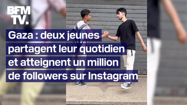 Gaza: deux jeunes palestiniens racontent leur quotidien sur Instagram et atteignent le million de followers