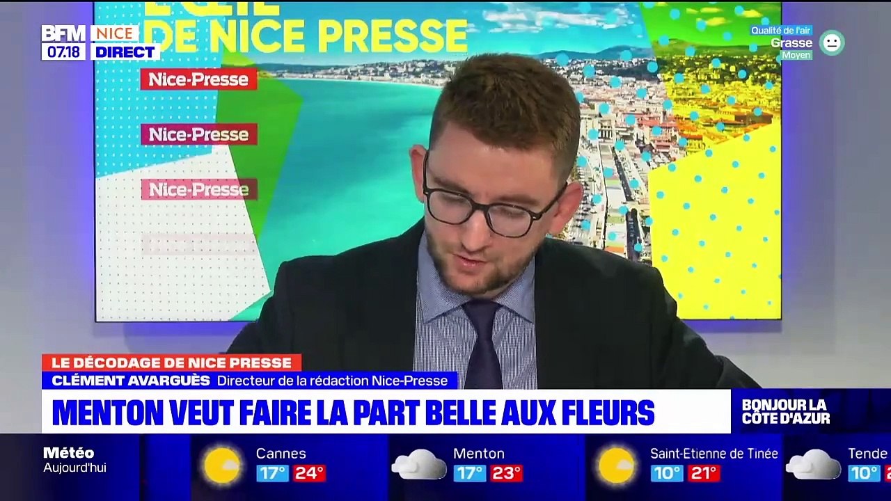 Juste avant l'été, Menton compte bien devenir la cité la plus fleurie de la Côte d'Azur