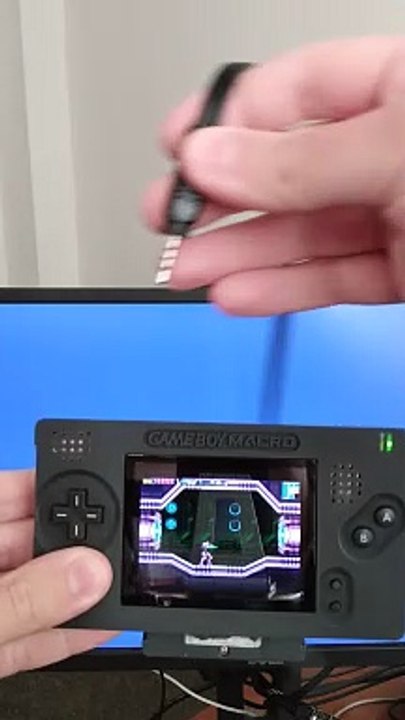 Gameboy Macro Core with Audio and Composite Out (From Old Nintendo DS Lite)