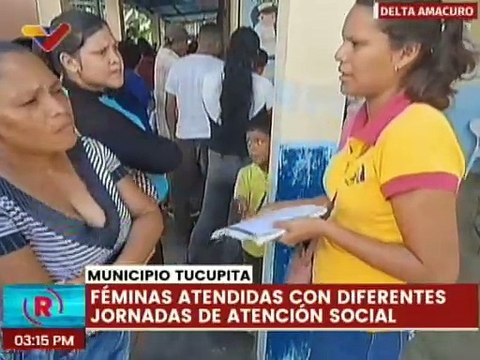 Delta Amacuro | Mujeres del mcpio. Tucupita son favorecidas con jornada de atención social