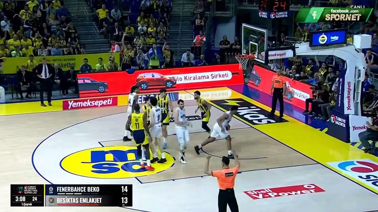 Fenerbahçe 96-88 Beşiktaş (FULL)