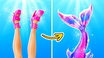 Barbie souhaite devenir une petite sirène pendant 24 heures !