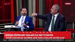 TV 100'de Sinan Burhan'dan sözde hayvanseverlere zor soru!
