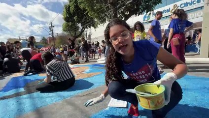 A tradição dos tapetes de sal