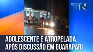 Adolescente é atropelada após discussão em Guarapari