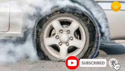 Why do tires explode on the motorway? Public Service Message!