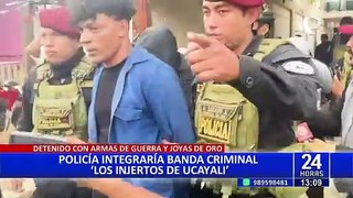 Policía en actividad sería parte de banda criminal ‘Los injertos de Ucayali’