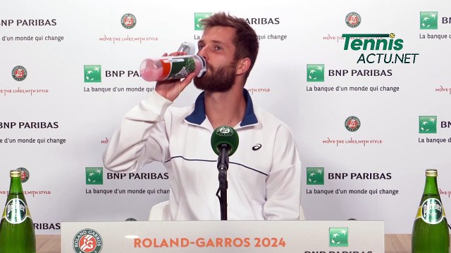 Tennis - Roland-Garros 2024 - Corentin Moutet est au troisième tour : Je vis pour ces moments-là