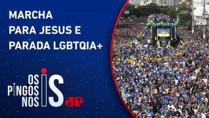 Políticos se dividem e miram eleitorado em eventos no final de semana