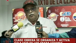 Caracas| CBST activa la sala del 1X10 de los trabajadores para ratificar su respaldo al Pdte. Maduro