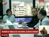 Gobierno Nacional evalúa avances del Plan Metro ¡Se Mueve Contigo! en Caracas