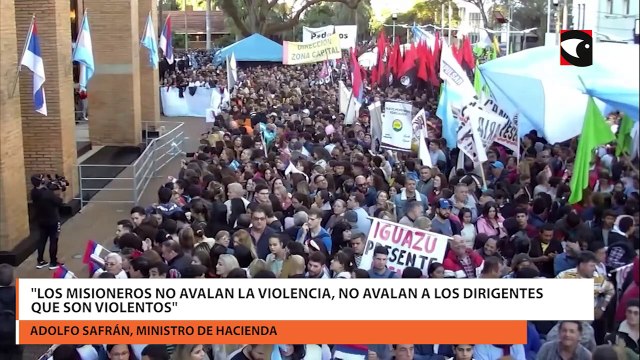 Los misioneros no avalan la violencia, no avalan a los dirigentes que son violentos