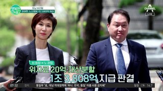 최태원, 노소영에 1조 3,800억 줘야... 재산 분할 판결! 국내 역대 최대 규모 #최태원노소영