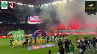 Saint Etienne - Metz 2-1 Résumé et Buts de Match Aujourd'hui ASSE-Metz 2024