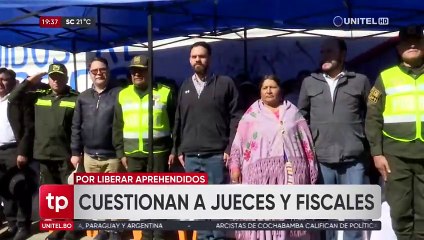 Ministro cuestiona a la justicia: El 80% de aprehendidos por la Policía termina siendo liberado