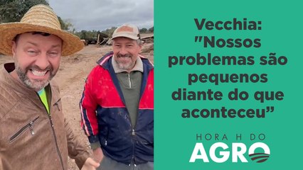 "Vai ficar marcado na minha história"; agricultor viaja até o RS para ser voluntário | HORA H DO AGRO